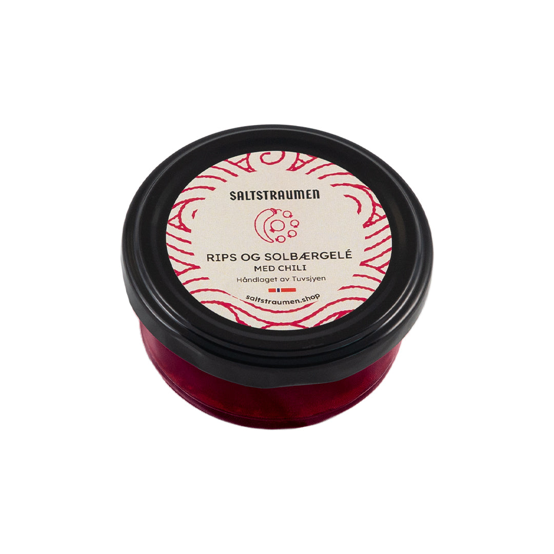 Rips og solbærgelé med chili